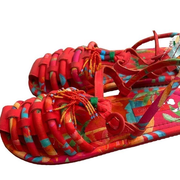 FARM Rio Tropical Tube Strap Sandals - Picture 8 of 9